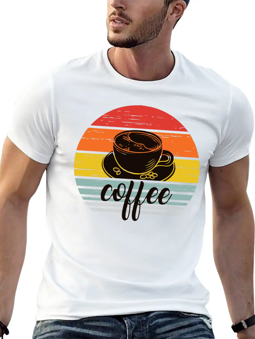 Coffee Sunrise Timeless Short Sleeve Tee – Comfy And Minimalist Design