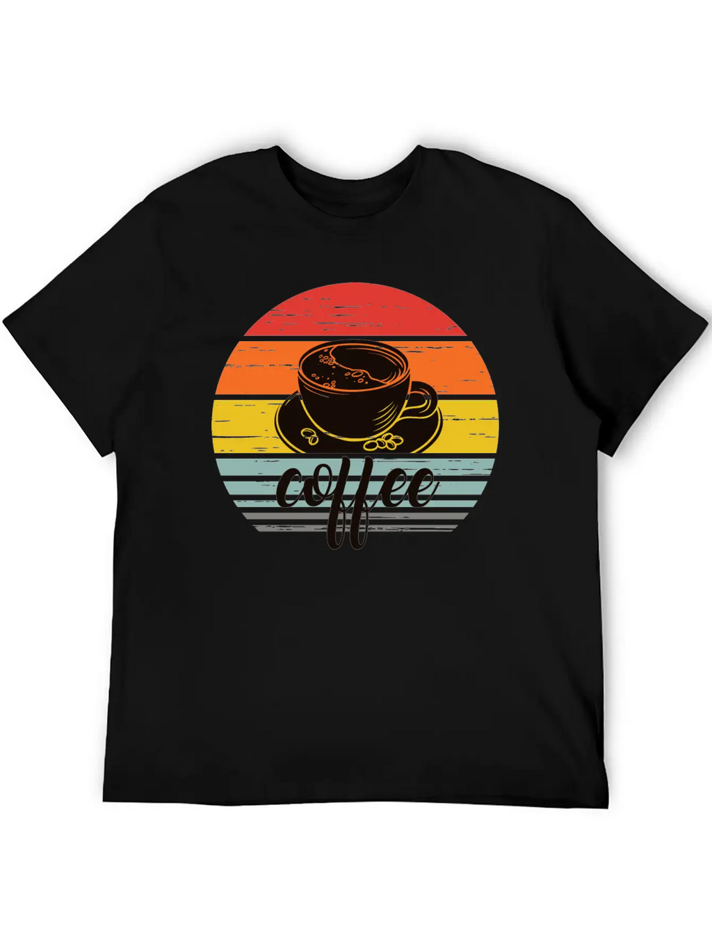 Coffee Sunrise Timeless Short Sleeve Tee – Comfy And Minimalist Design