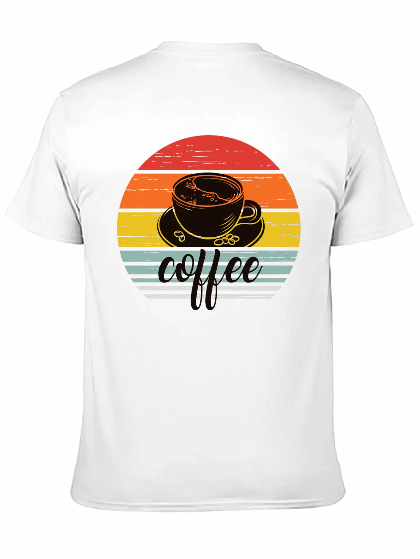 Coffee Sunrise Timeless Short Sleeve Tee – Comfy And Minimalist Design