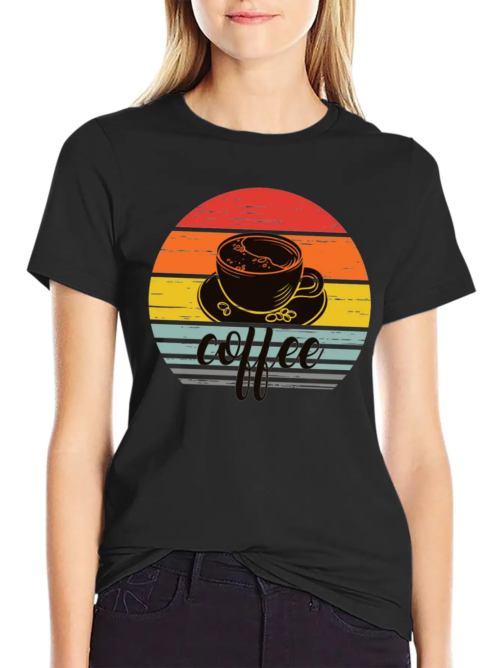 Coffee Sunrise Timeless Short Sleeve Tee – Comfy And Minimalist Design