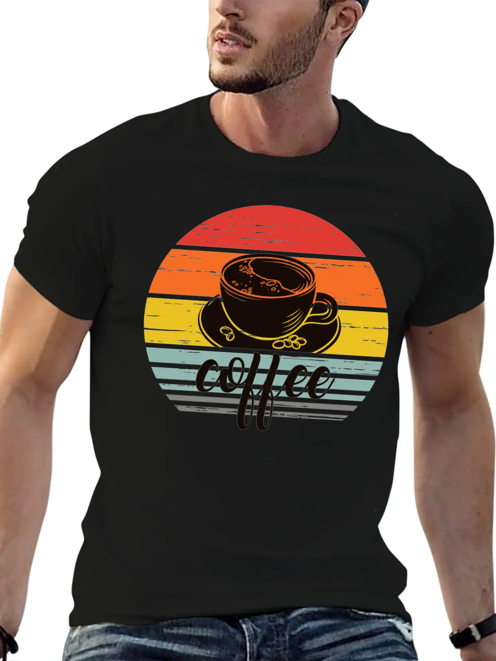 Coffee Sunrise Timeless Short Sleeve Tee – Comfy And Minimalist Design