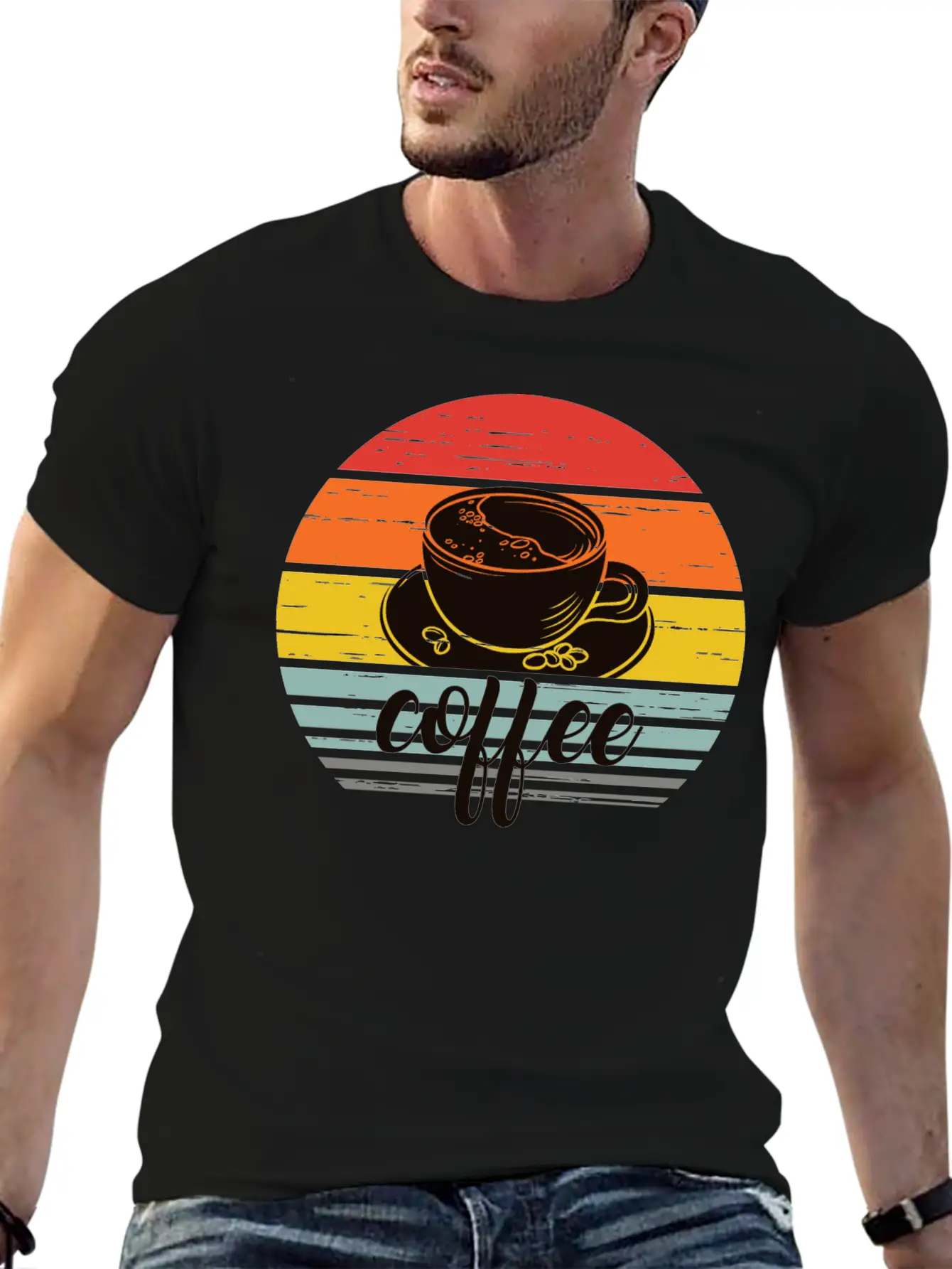 Coffee Sunrise Timeless Short Sleeve Tee – Comfy And Minimalist Design