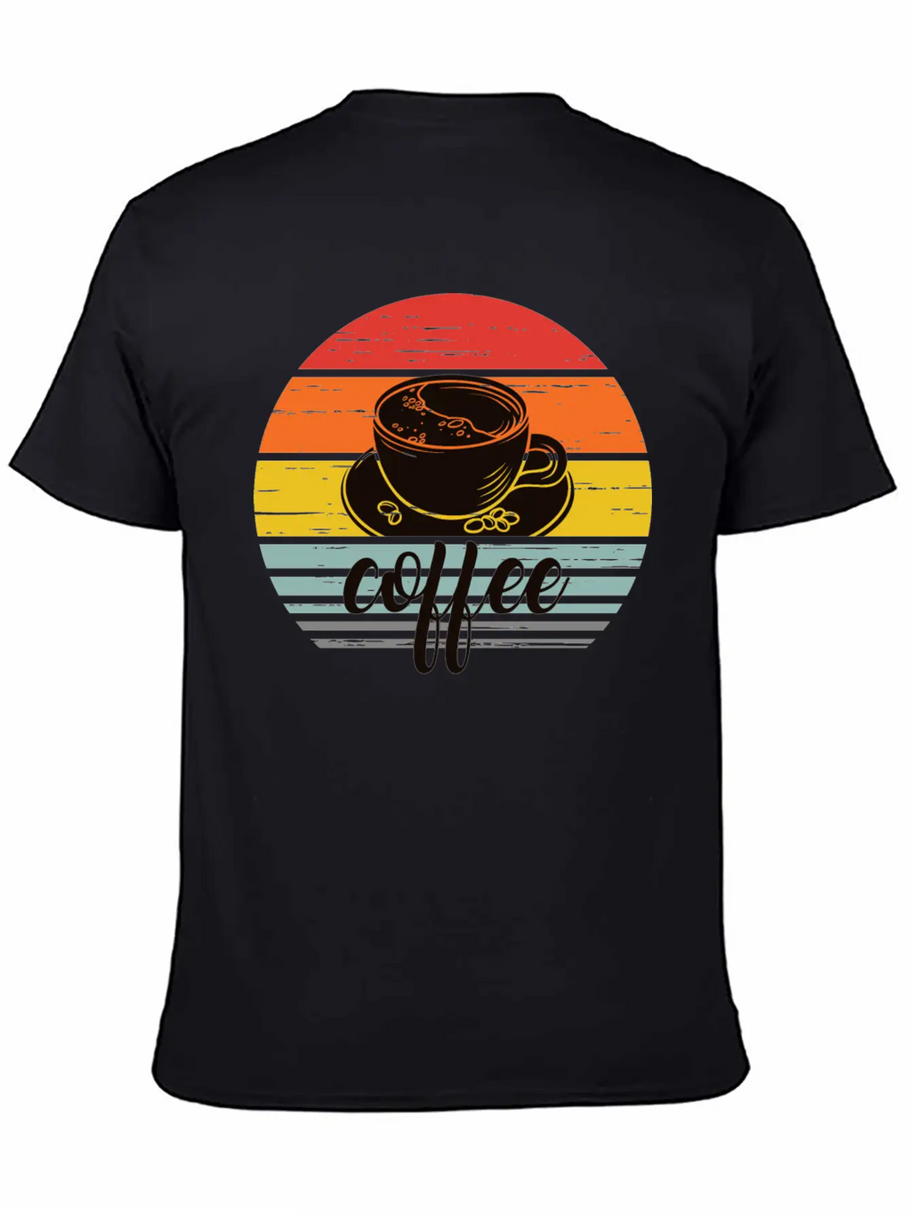 Coffee Sunrise Timeless Short Sleeve Tee – Comfy And Minimalist Design