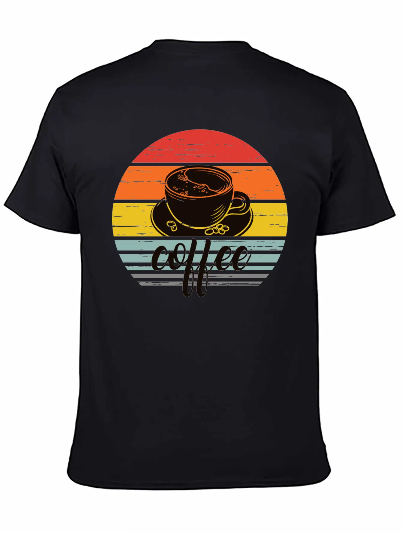Coffee Sunrise Timeless Short Sleeve Tee – Comfy And Minimalist Design