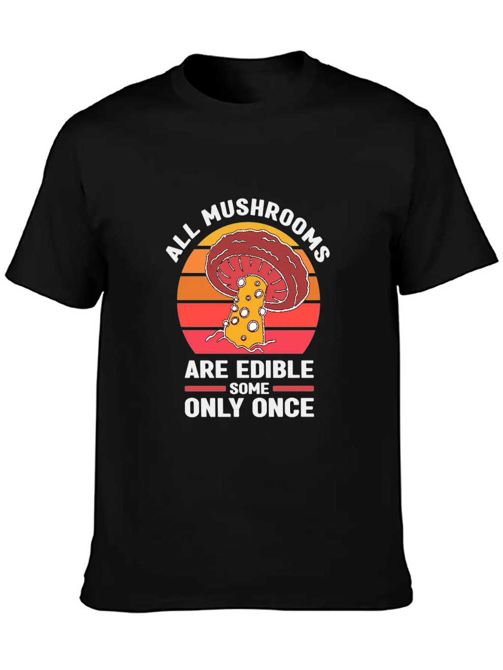 Collecting Mushrooms Stylish Everyday T-Shirt – Unisex Basic Cotton Tee