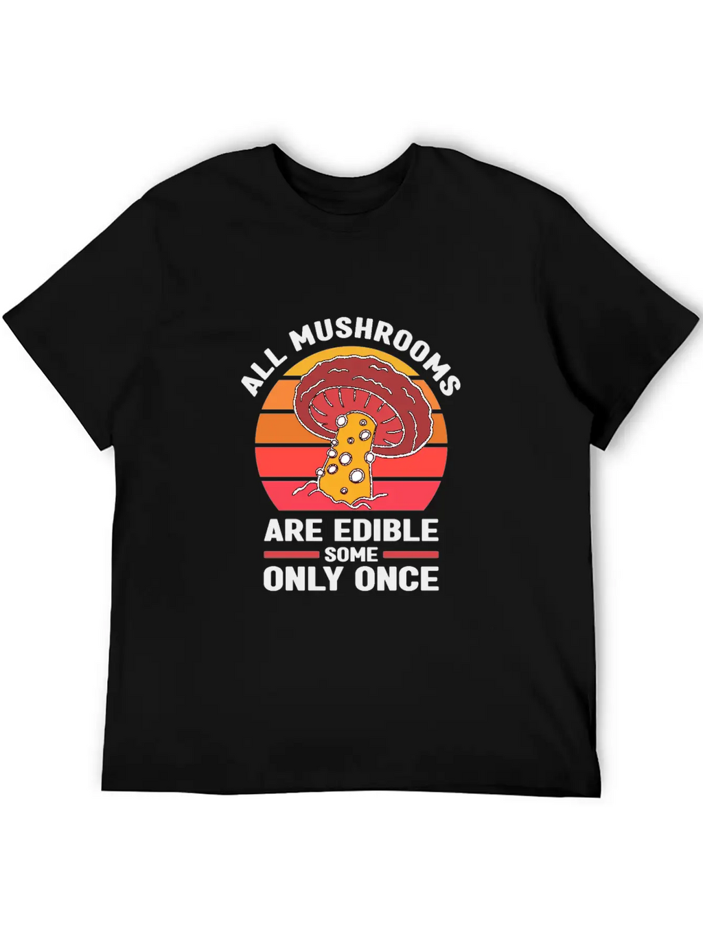 Collecting Mushrooms Stylish Everyday T-Shirt – Unisex Basic Cotton Tee