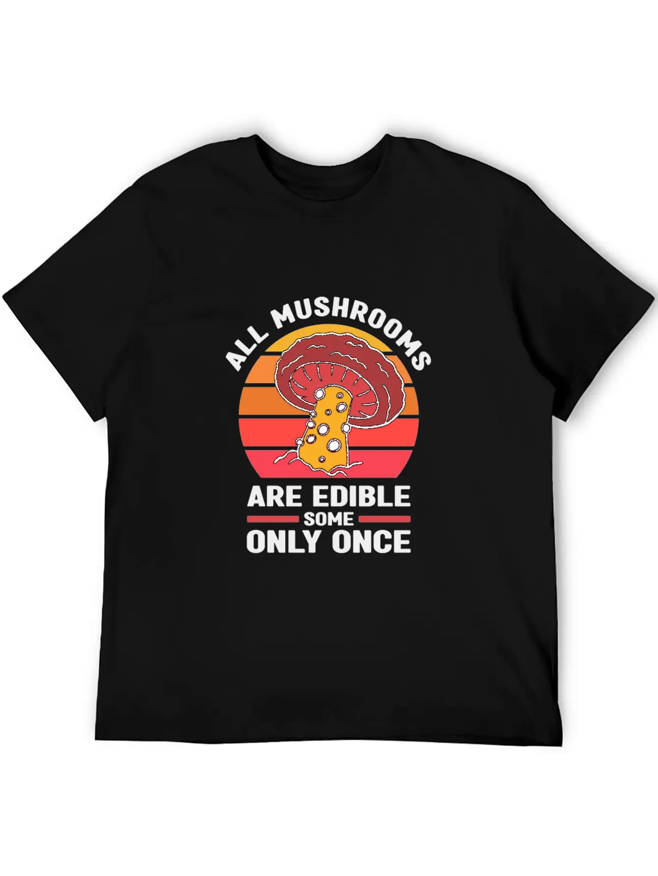 Collecting Mushrooms Stylish Everyday T-Shirt – Unisex Basic Cotton Tee
