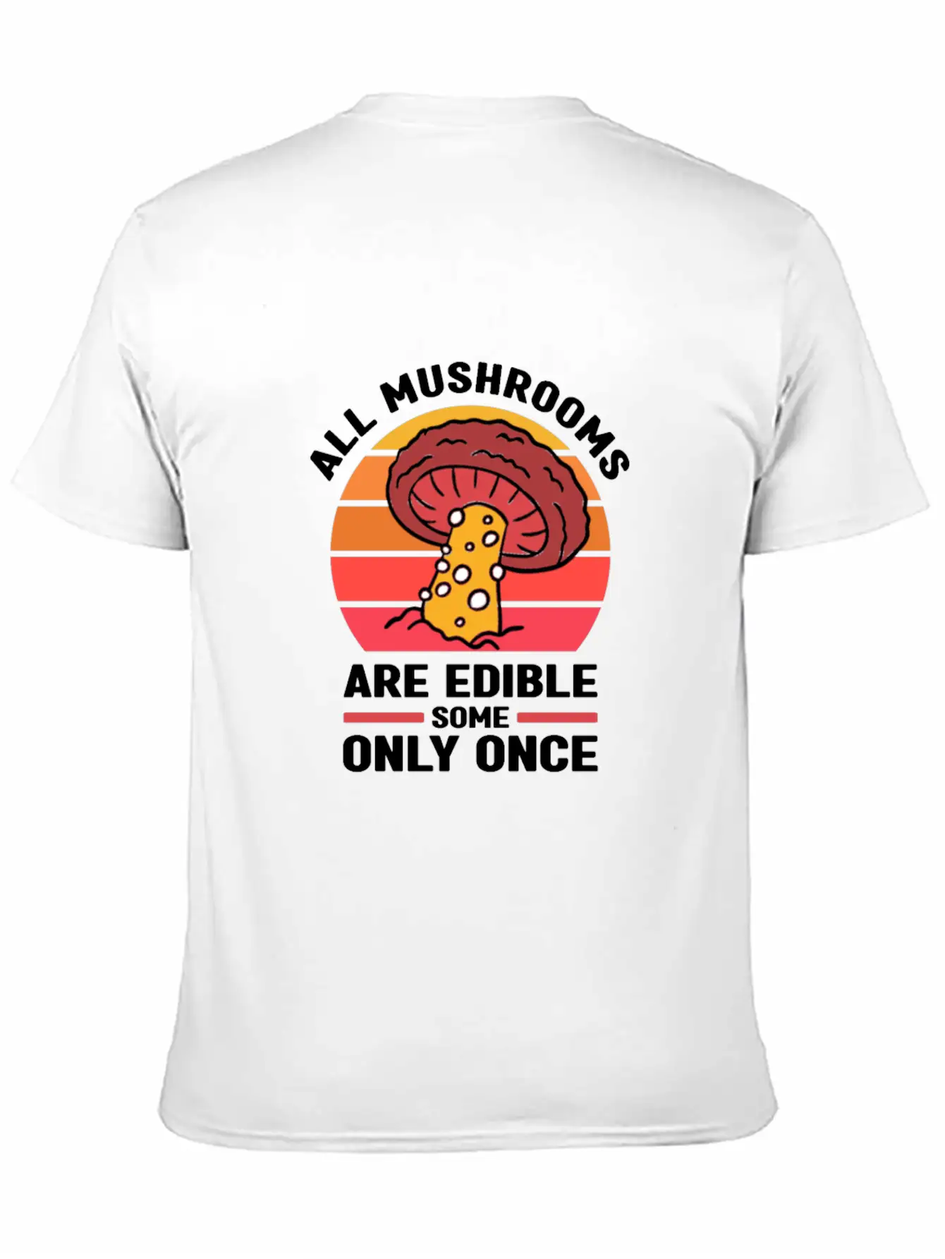 Collecting Mushrooms Stylish Everyday T-Shirt – Unisex Basic Cotton Tee