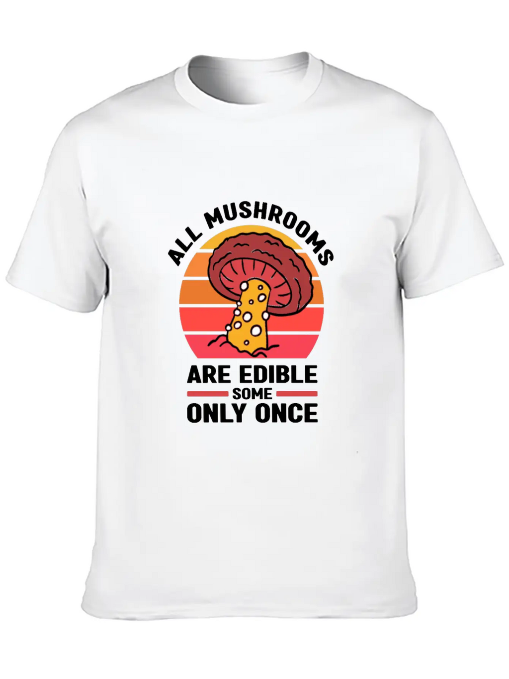 Collecting Mushrooms Stylish Everyday T-Shirt – Unisex Basic Cotton Tee