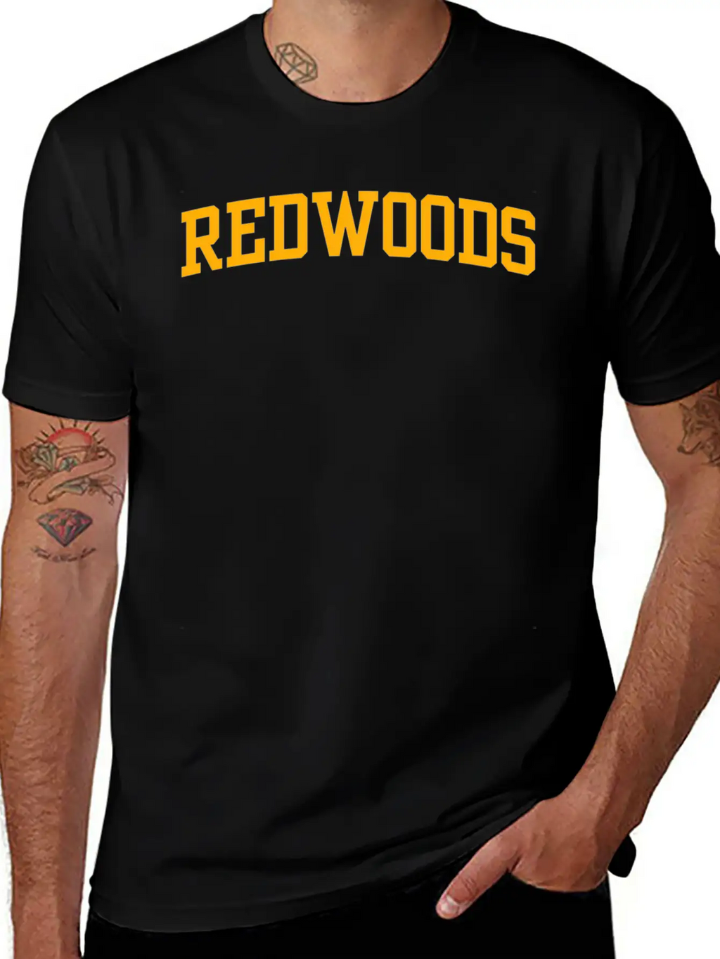 College Of The Redwoods Breathable Graphic T-Shirt – Perfect For Casual Days