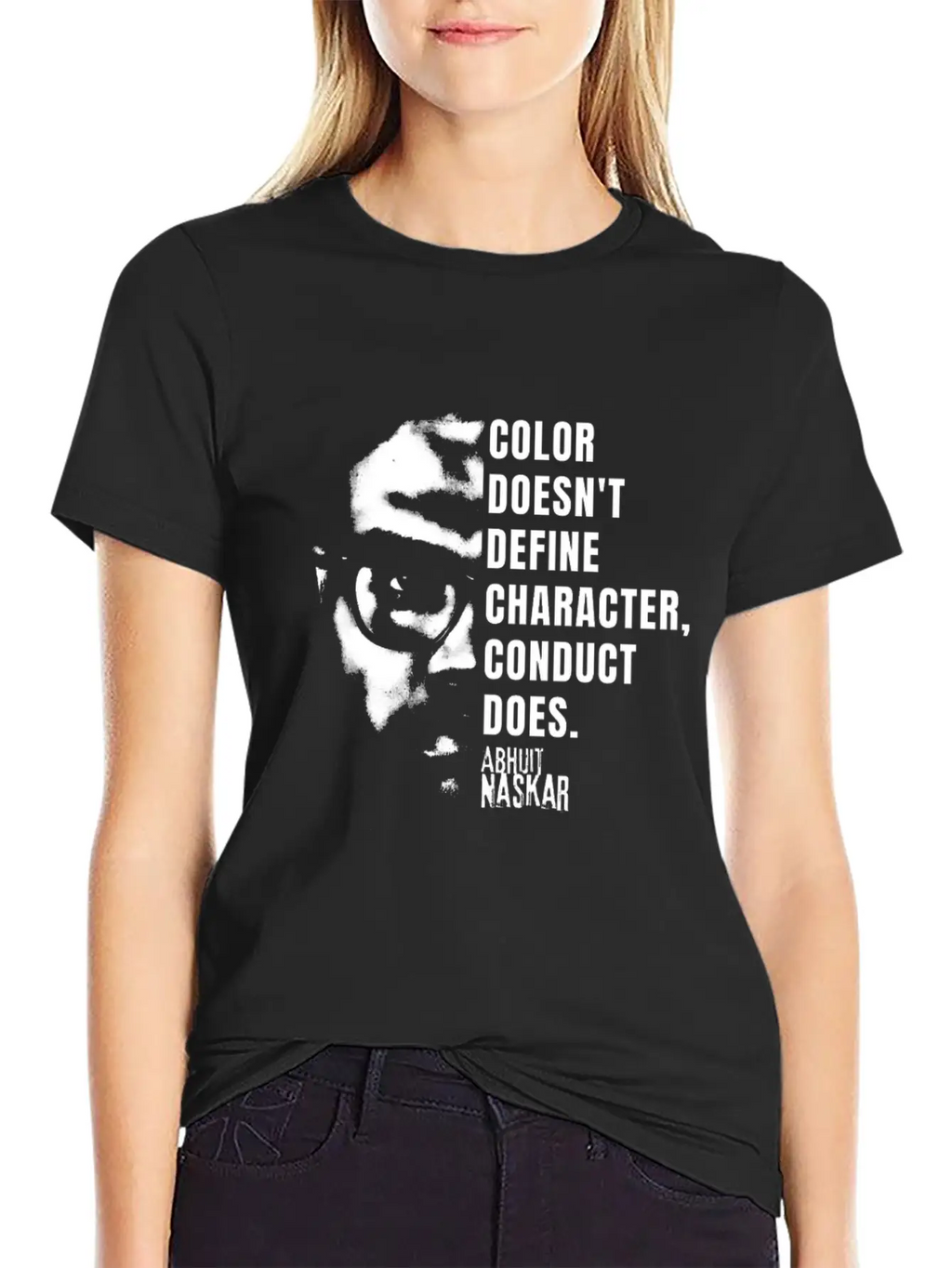 Color Conduct Character - Abhijit Naskar Relaxed Everyday Tee – Lightweight And Durable Cotton