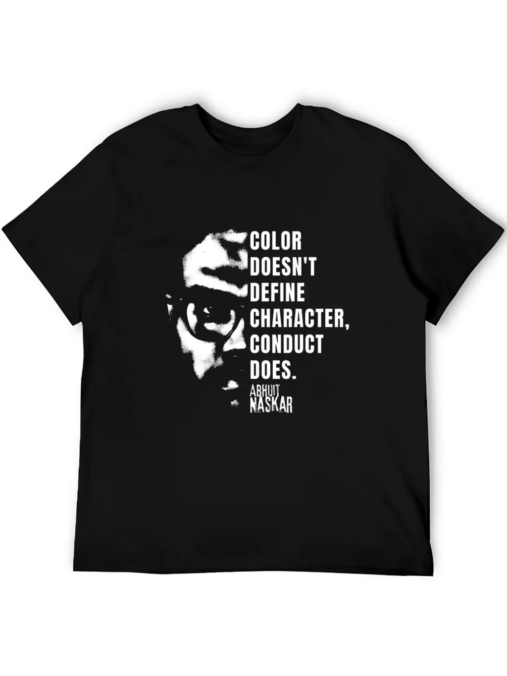 Color Conduct Character - Abhijit Naskar Relaxed Everyday Tee – Lightweight And Durable Cotton