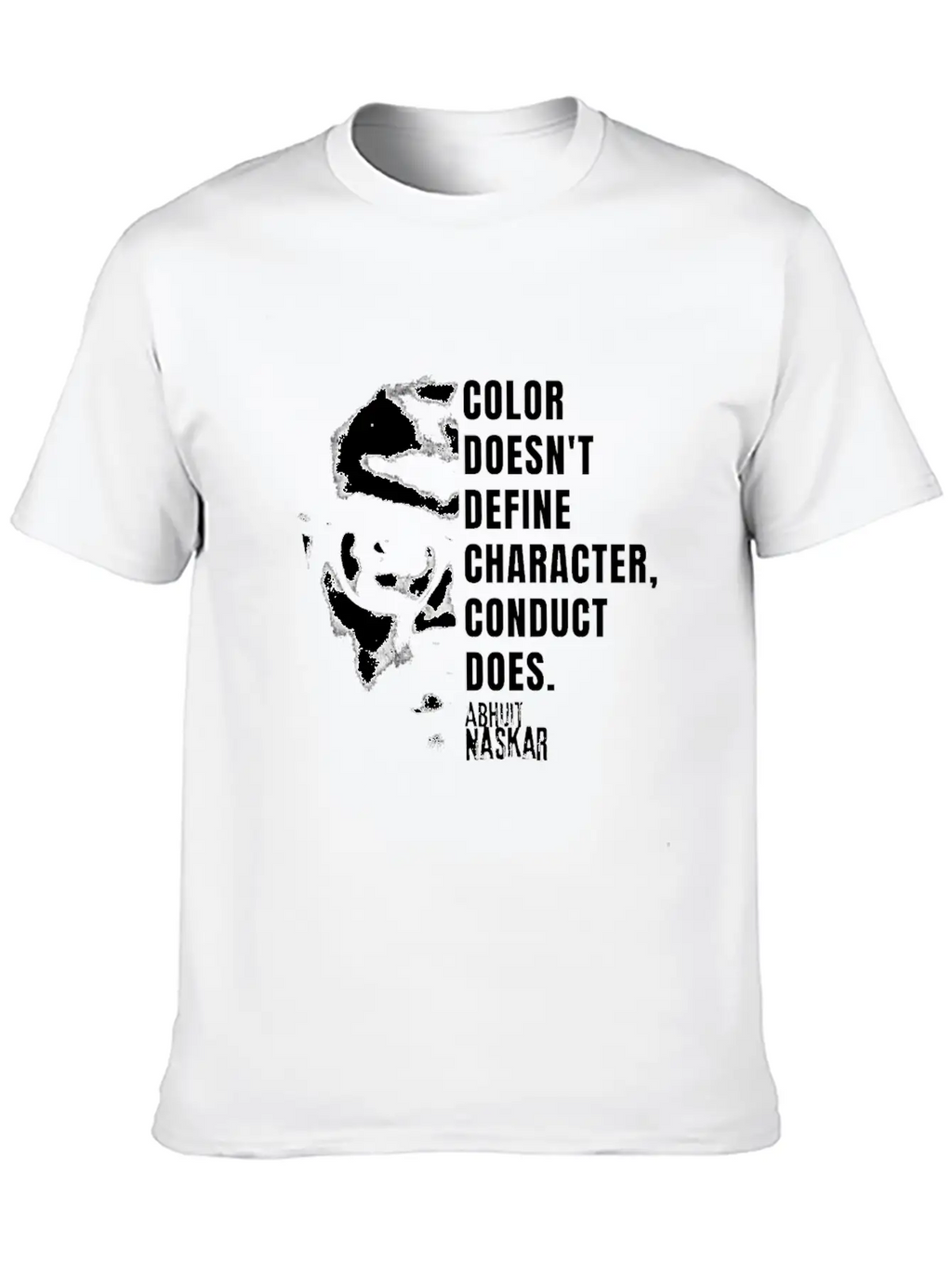 Color Conduct Character - Abhijit Naskar Relaxed Everyday Tee – Lightweight And Durable Cotton