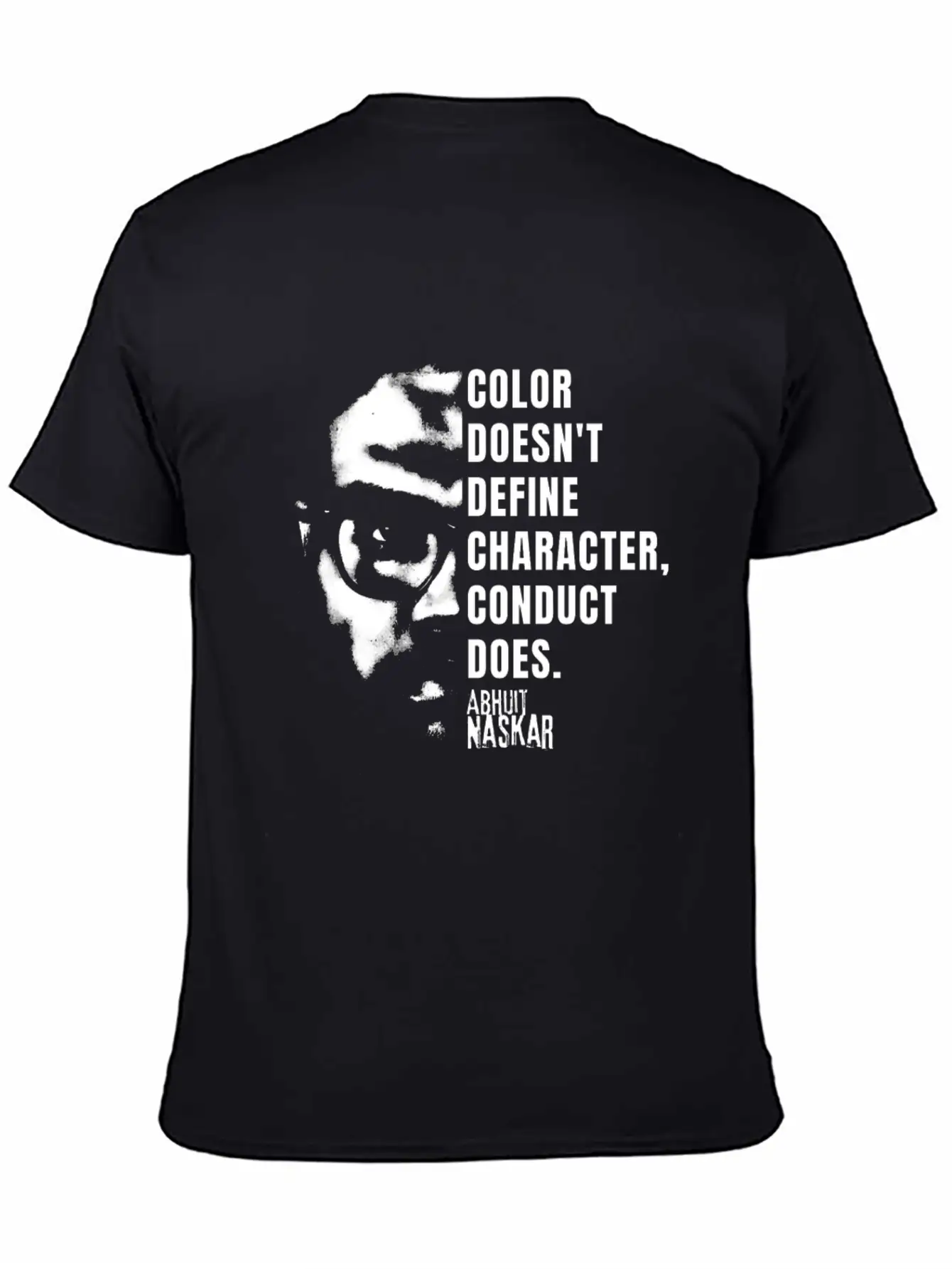 Color Conduct Character - Abhijit Naskar Relaxed Everyday Tee – Lightweight And Durable Cotton
