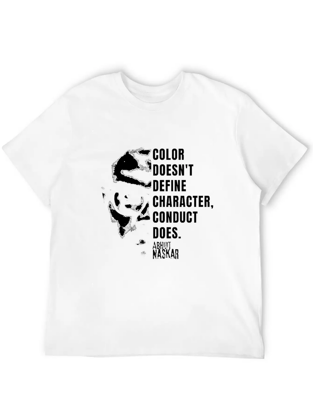 Color Conduct Character - Abhijit Naskar Relaxed Everyday Tee – Lightweight And Durable Cotton