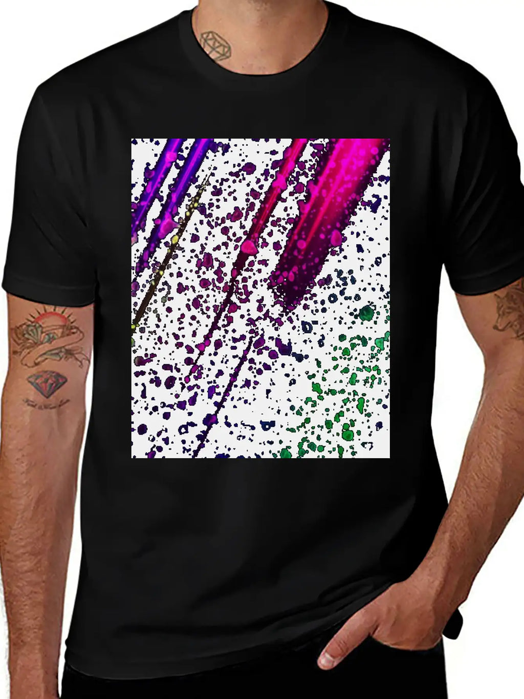 COLOR LINING Basic Graphic T-Shirt – Daily Comfort In Soft Cotton