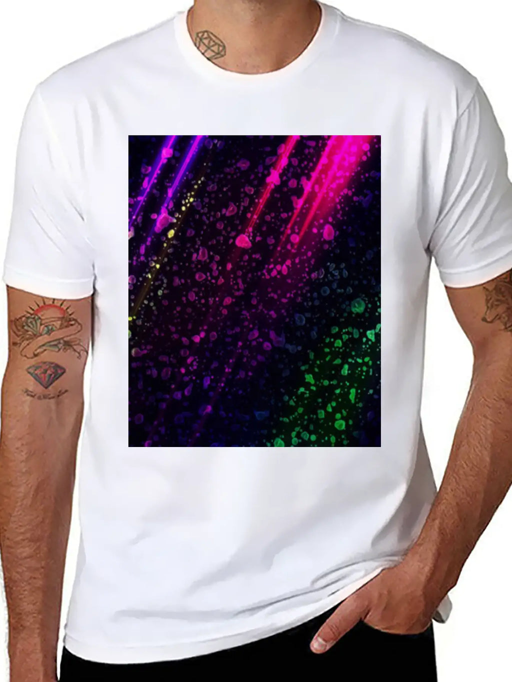 COLOR LINING Basic Graphic T-Shirt – Daily Comfort In Soft Cotton