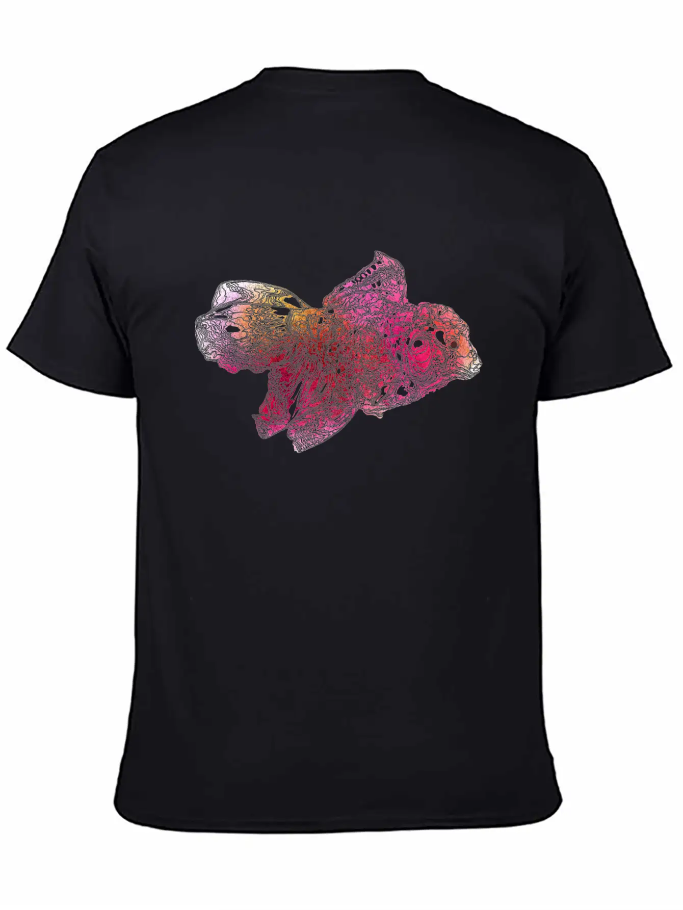Colored Fish Unisex Casual T-Shirt – Clean Design For Daily Comfort