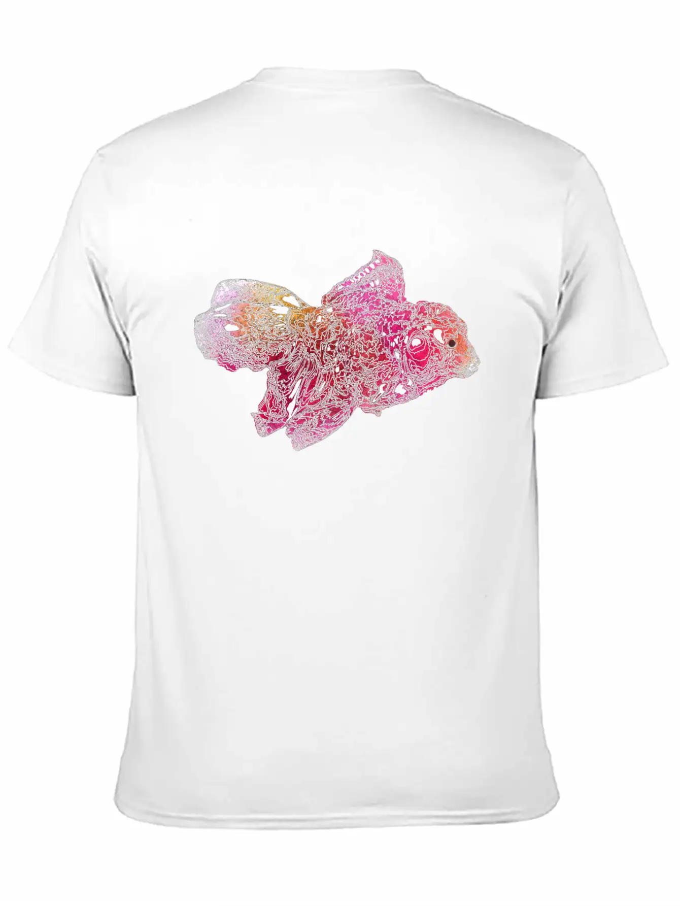 Colored Fish Unisex Casual T-Shirt – Clean Design For Daily Comfort
