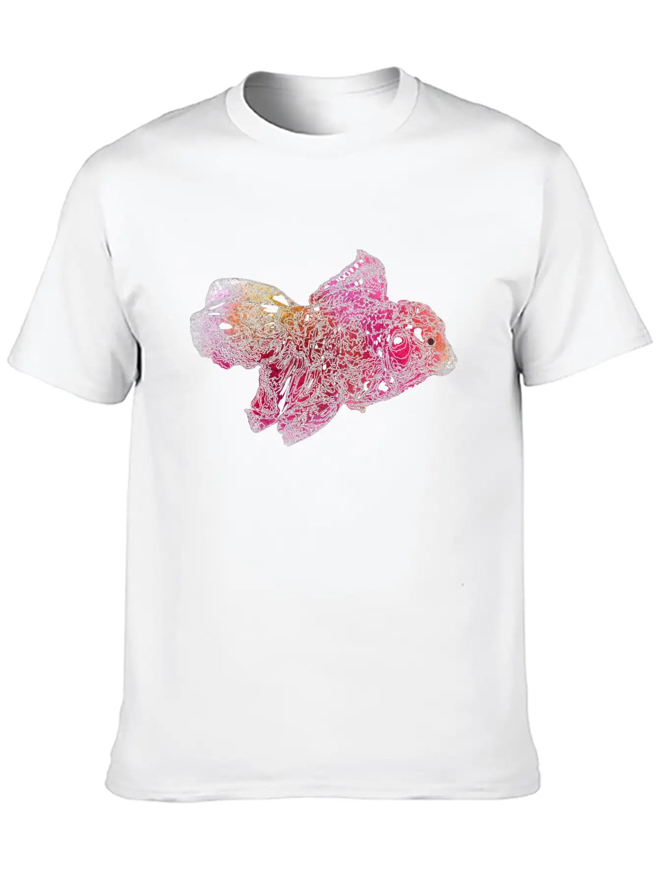 Colored Fish Unisex Casual T-Shirt – Clean Design For Daily Comfort