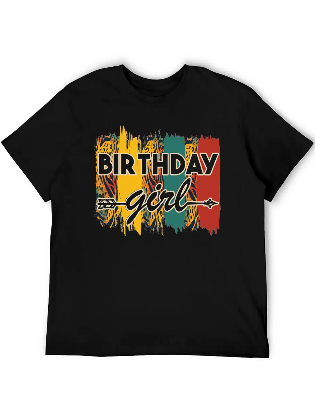 Colorful Birthday Girl Classic Cotton Tee – Unisex Comfort For Any Season