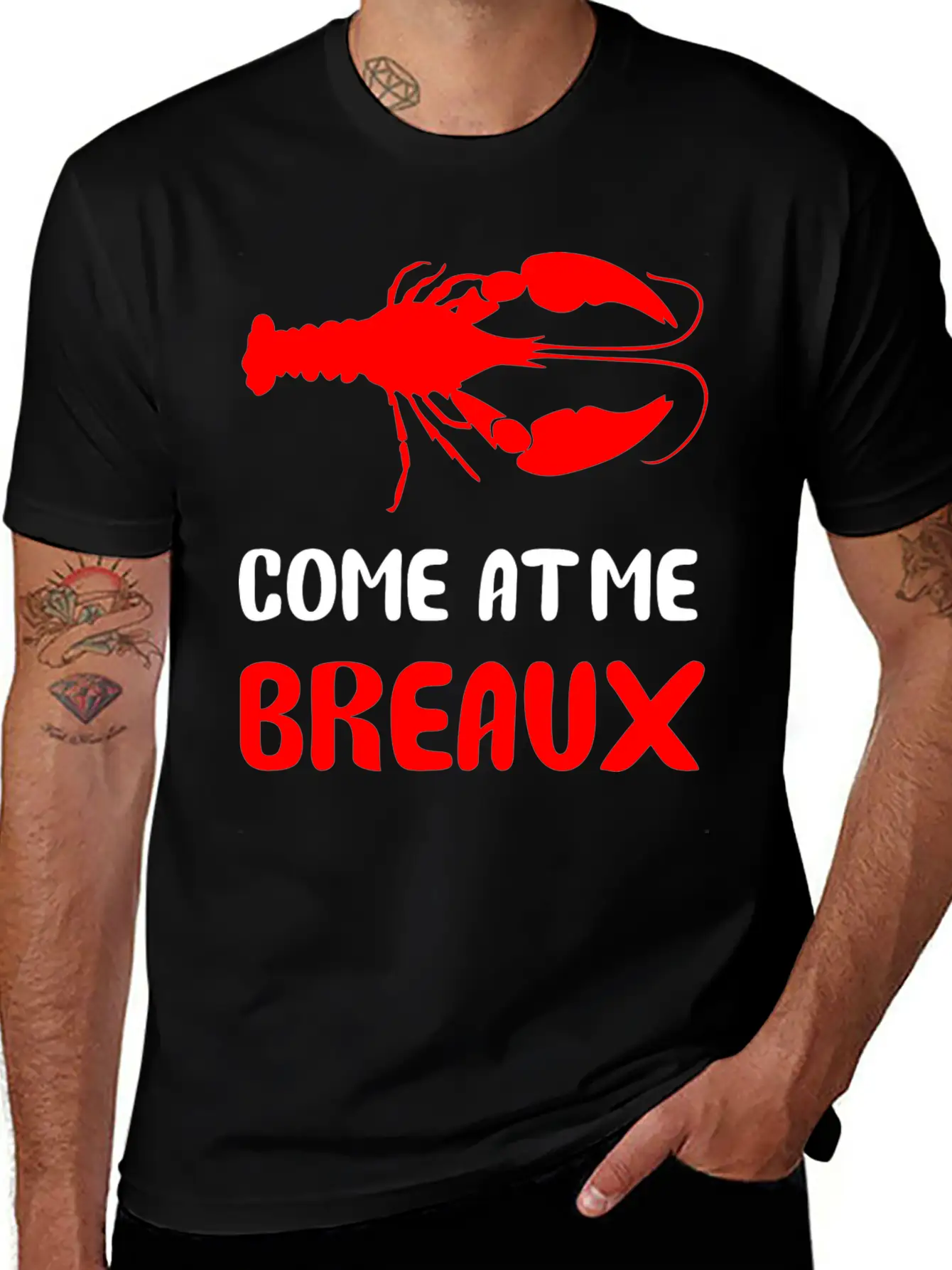 Come At Me Breaux Classic Cotton Tee – Unisex Comfort For Any Season
