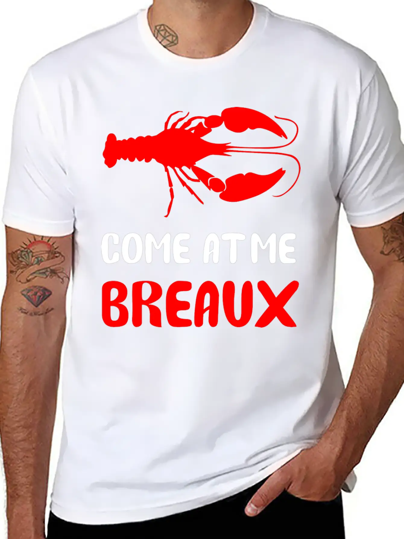 Come At Me Breaux Classic Cotton Tee – Unisex Comfort For Any Season