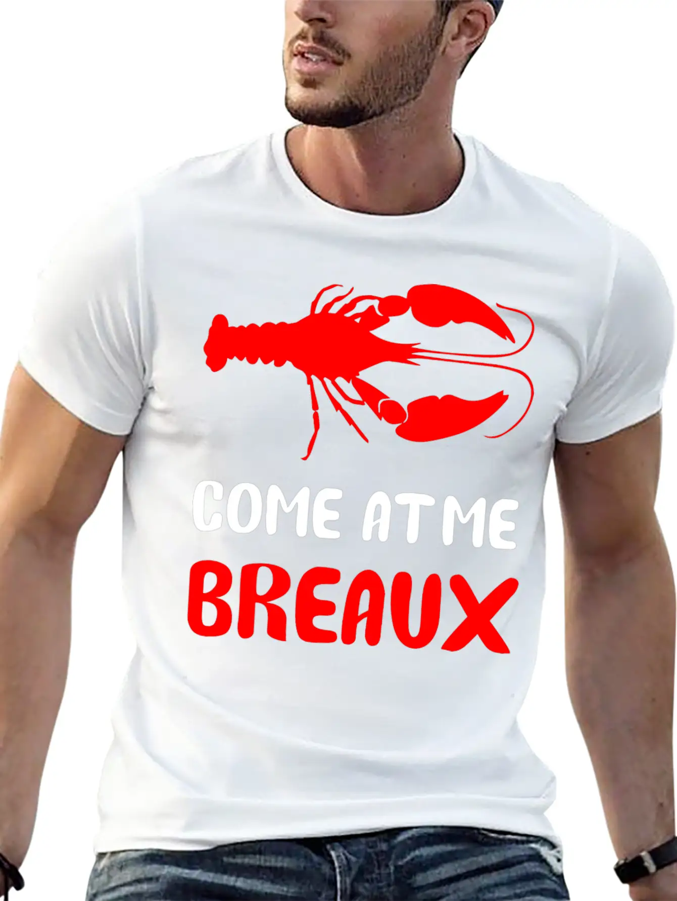 Come At Me Breaux Classic Cotton Tee – Unisex Comfort For Any Season