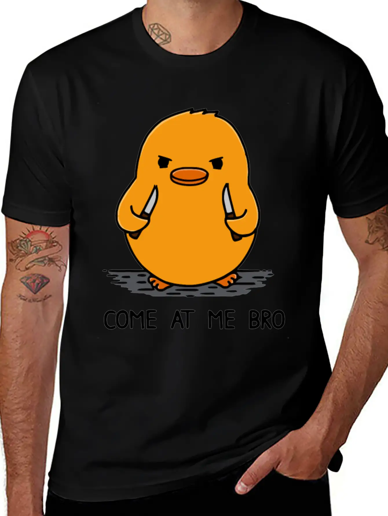 Come At Me Bro Stylish Everyday T-Shirt – Unisex Basic Cotton Tee