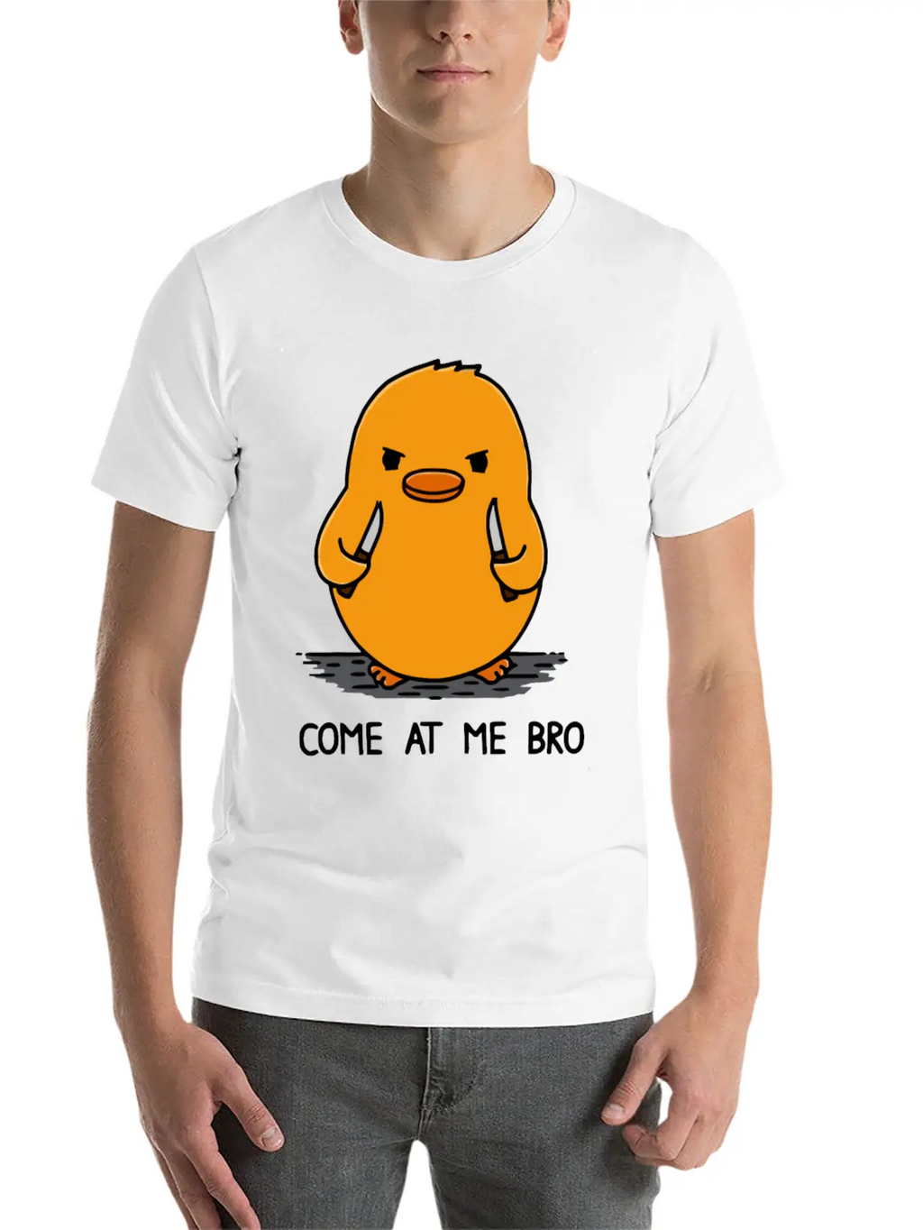 Come At Me Bro Stylish Everyday T-Shirt – Unisex Basic Cotton Tee