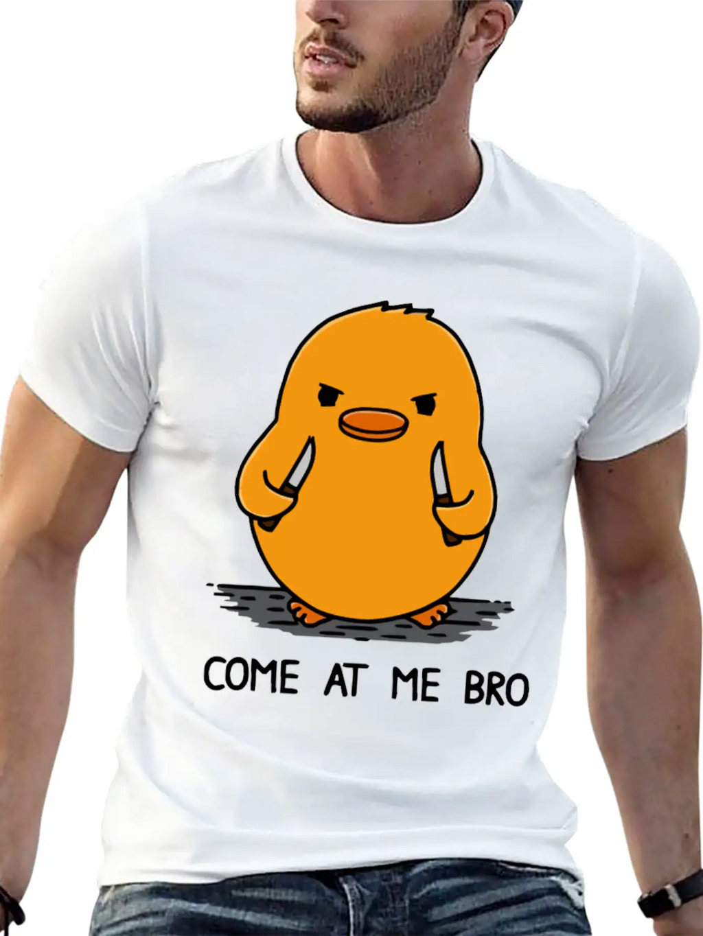 Come At Me Bro Stylish Everyday T-Shirt – Unisex Basic Cotton Tee