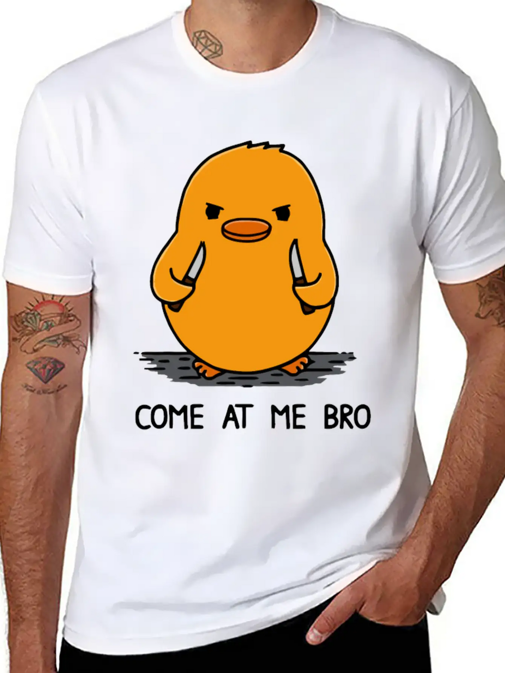 Come At Me Bro Stylish Everyday T-Shirt – Unisex Basic Cotton Tee