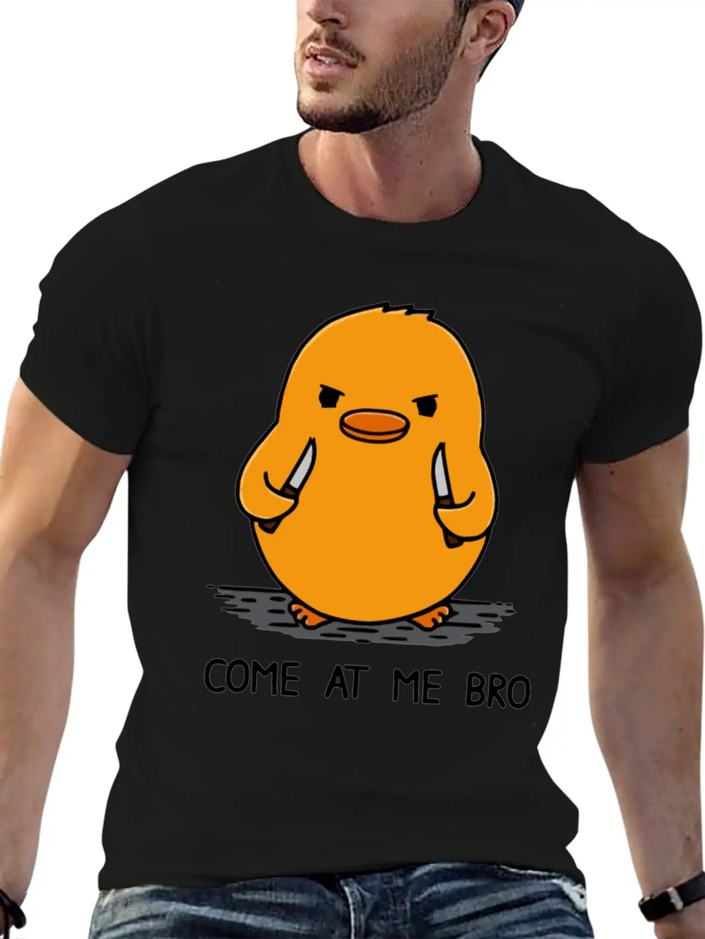Come At Me Bro Stylish Everyday T-Shirt – Unisex Basic Cotton Tee