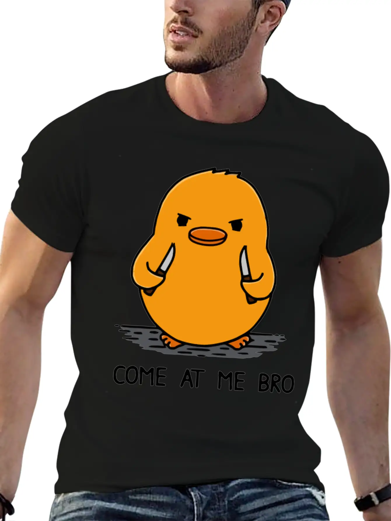 Come At Me Bro Stylish Everyday T-Shirt – Unisex Basic Cotton Tee