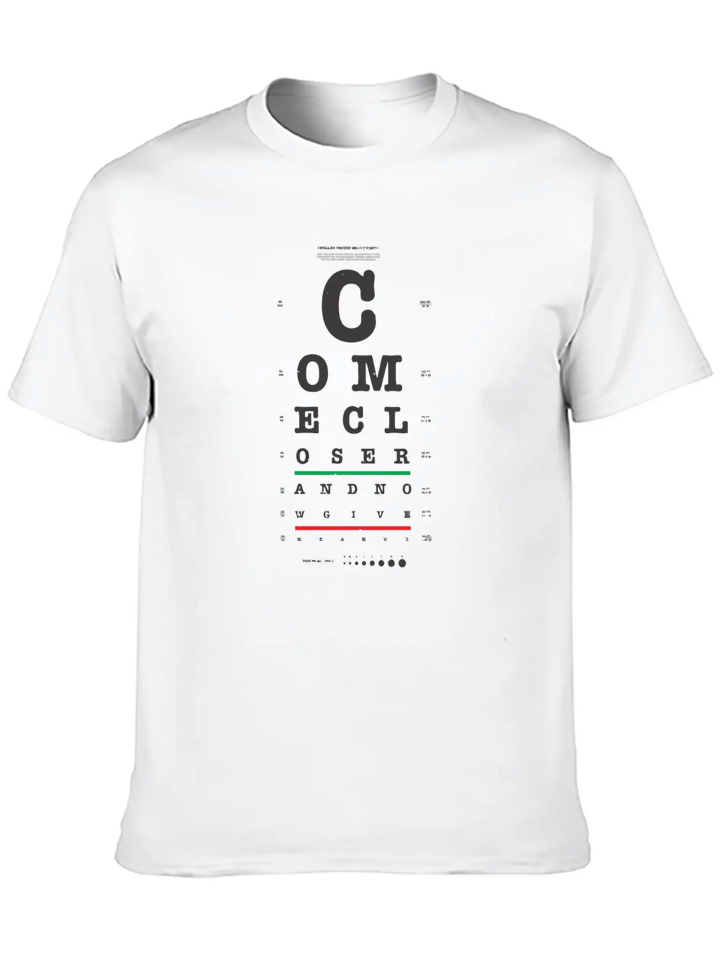 Come Closer Classic Cotton Tee – Unisex Comfort For Any Season