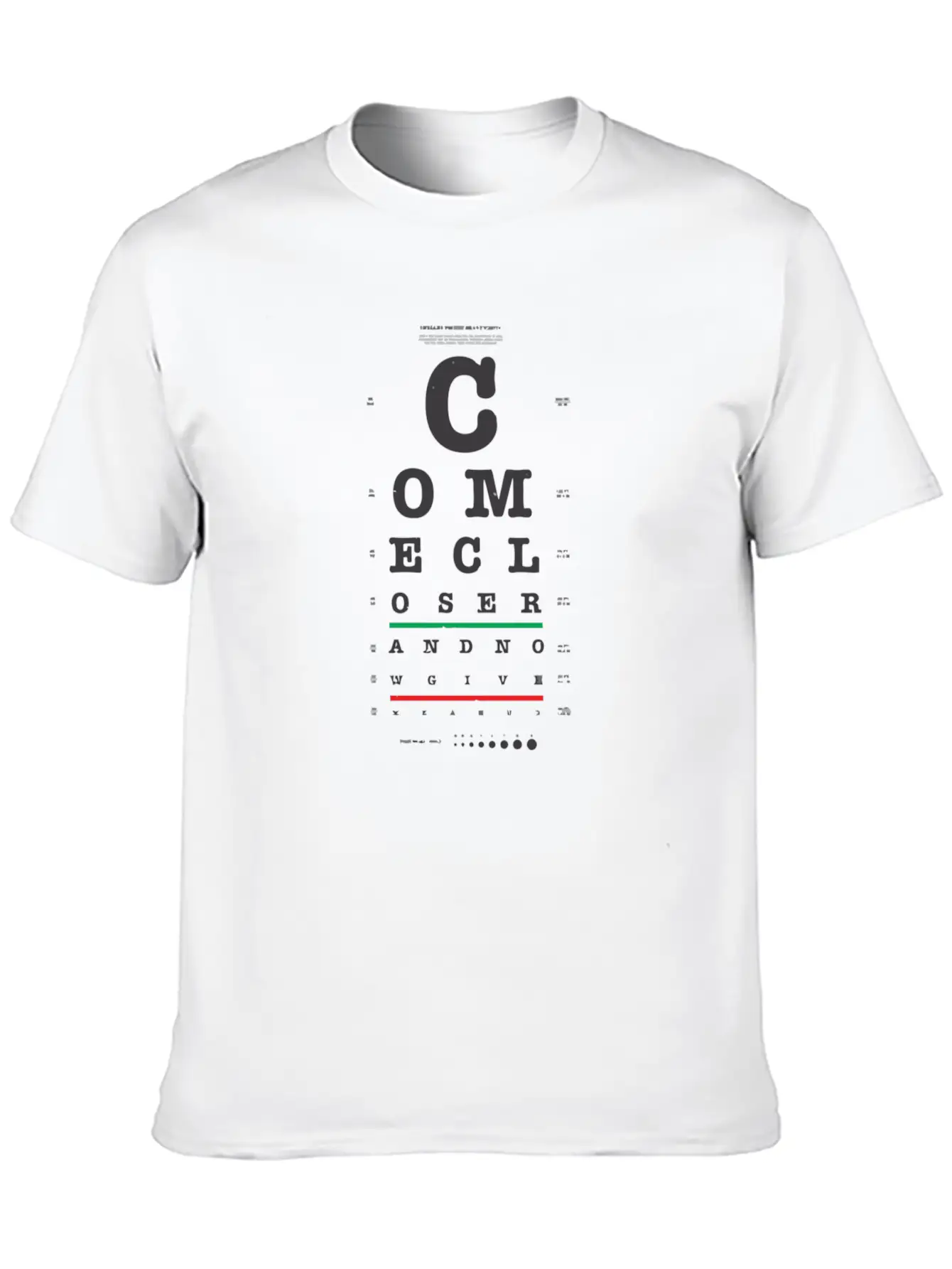 Come Closer Classic Cotton Tee – Unisex Comfort For Any Season