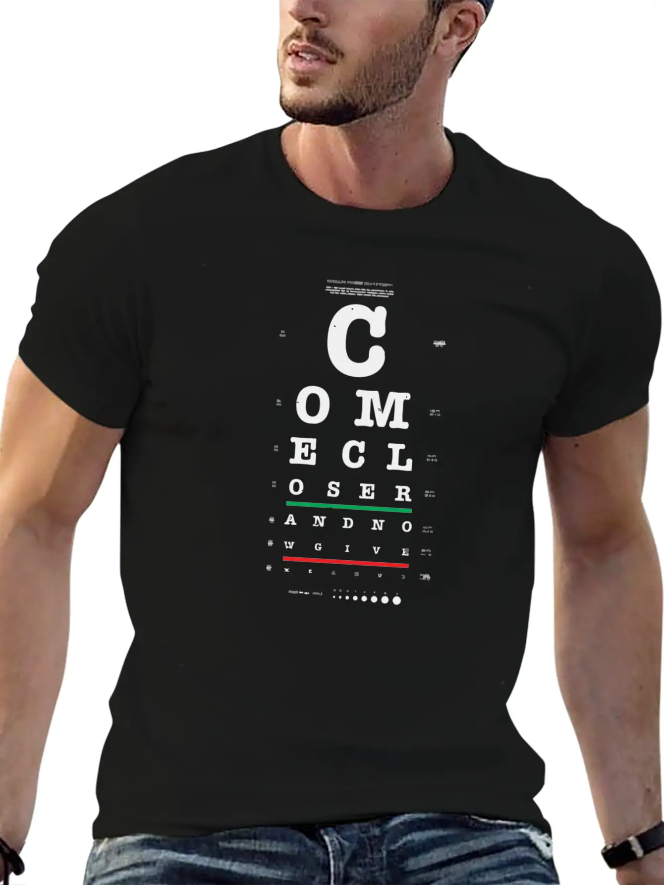 Come Closer Classic Cotton Tee – Unisex Comfort For Any Season