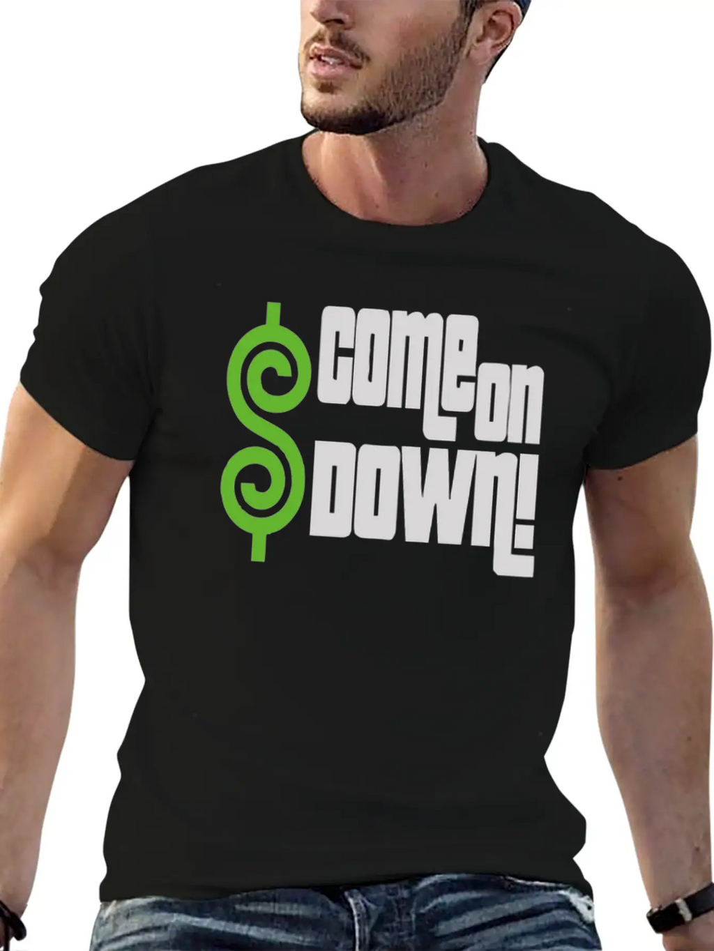 Come ON DOWN Unisex Casual T-Shirt – Clean Design For Daily Comfort