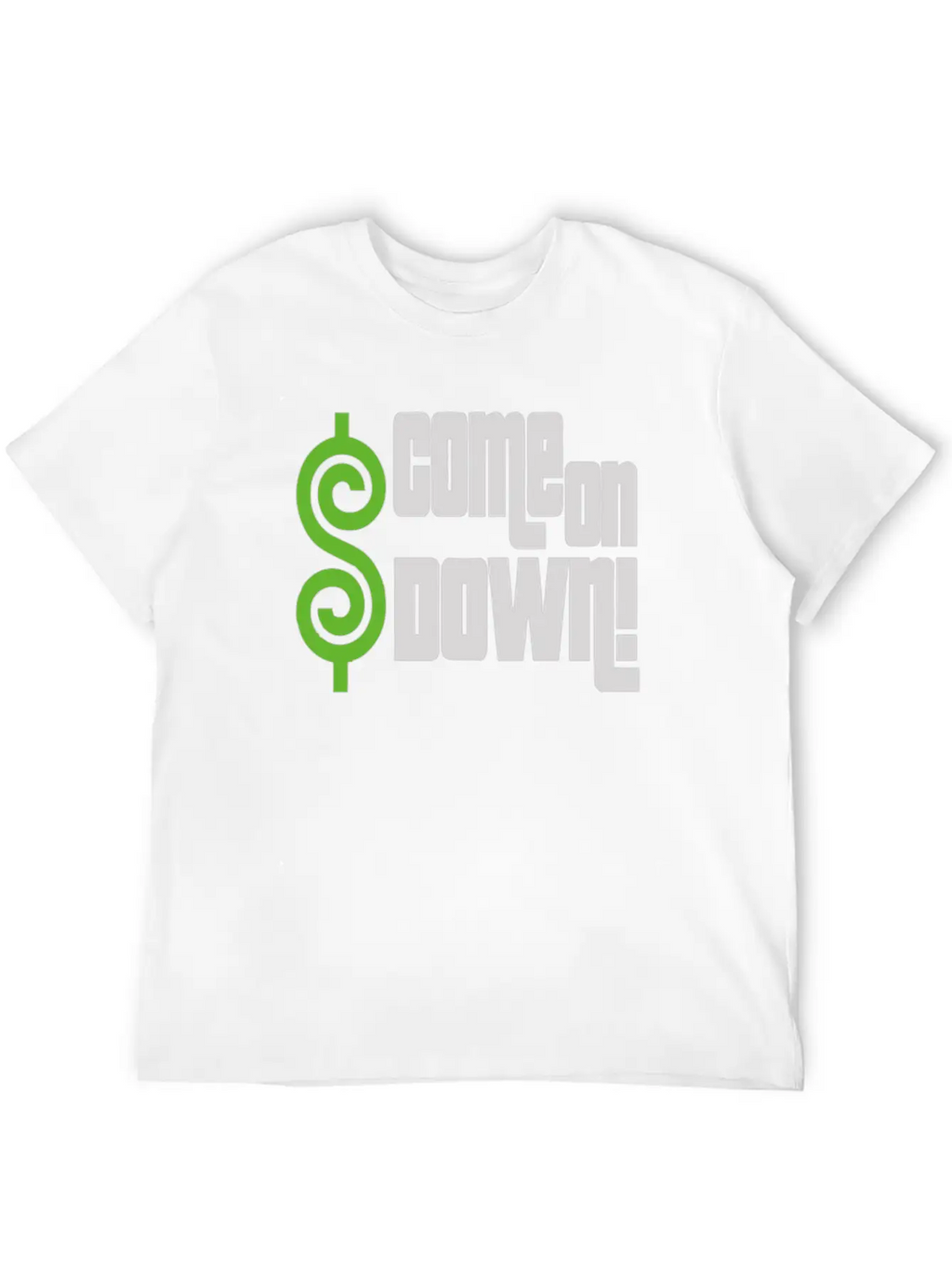 Come ON DOWN Unisex Casual T-Shirt – Clean Design For Daily Comfort