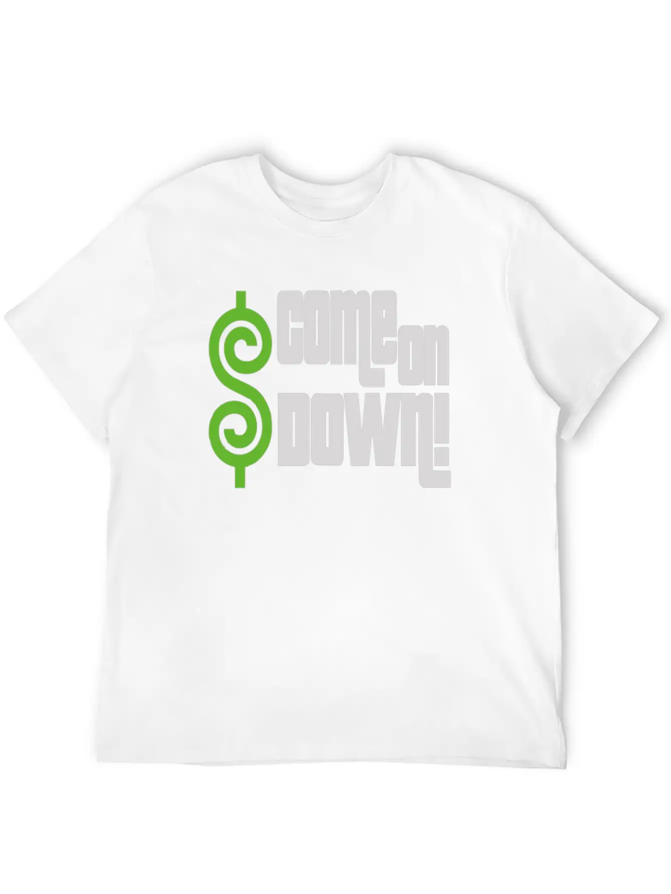 Come ON DOWN Unisex Casual T-Shirt – Clean Design For Daily Comfort