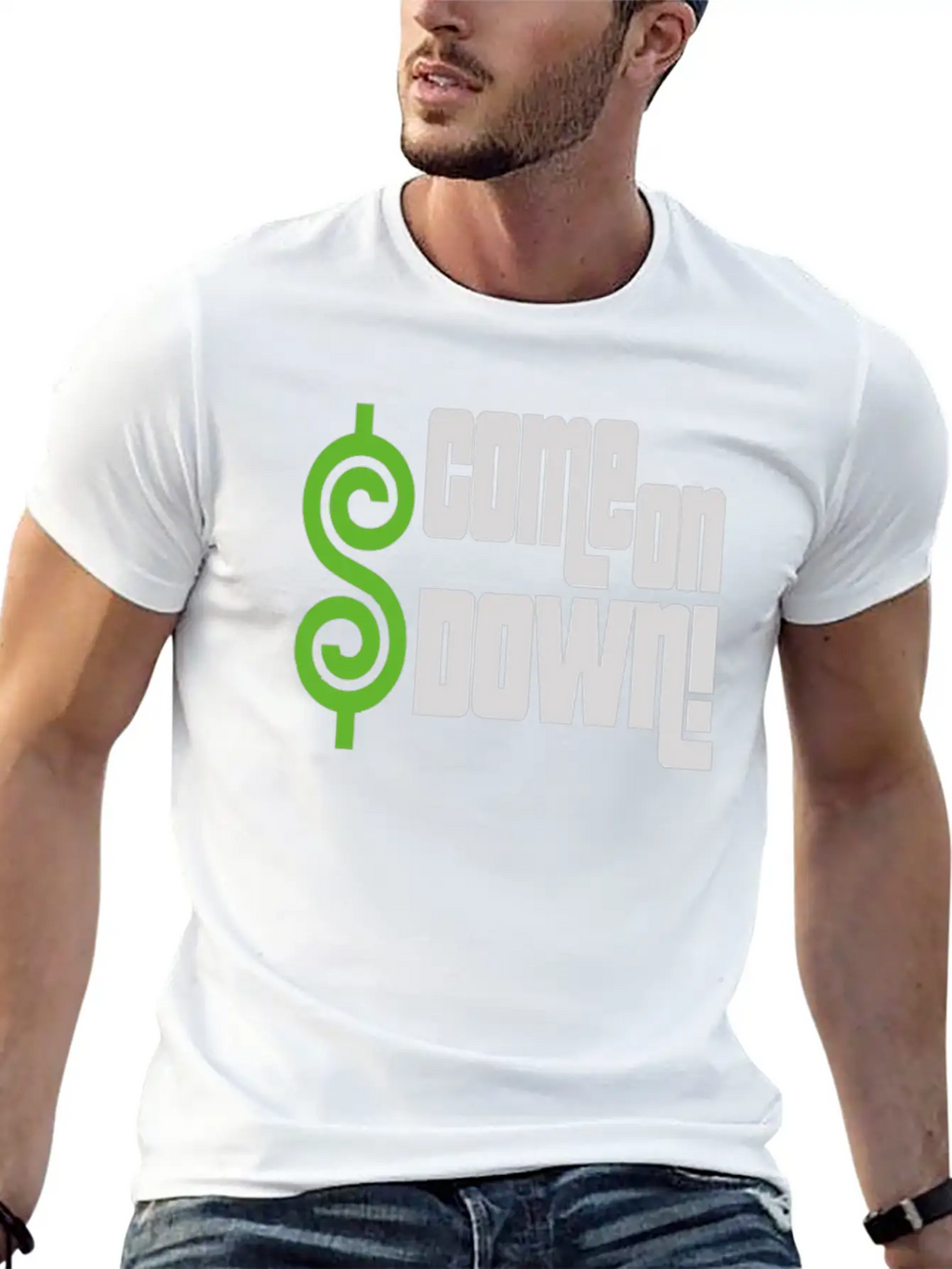 Come ON DOWN Unisex Casual T-Shirt – Clean Design For Daily Comfort