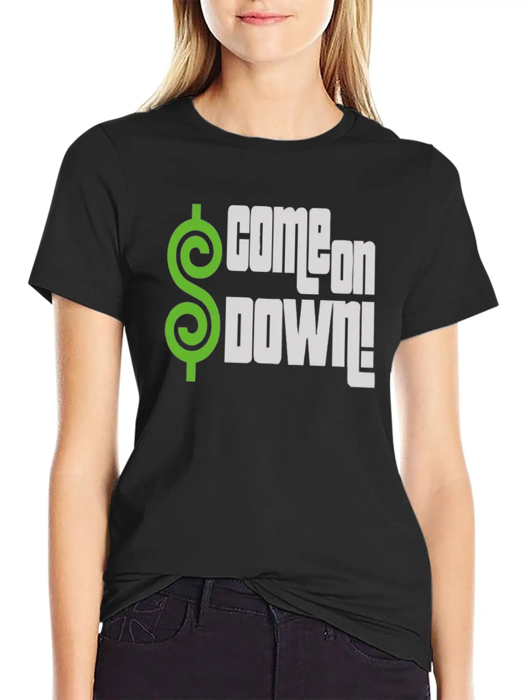 Come ON DOWN Unisex Casual T-Shirt – Clean Design For Daily Comfort