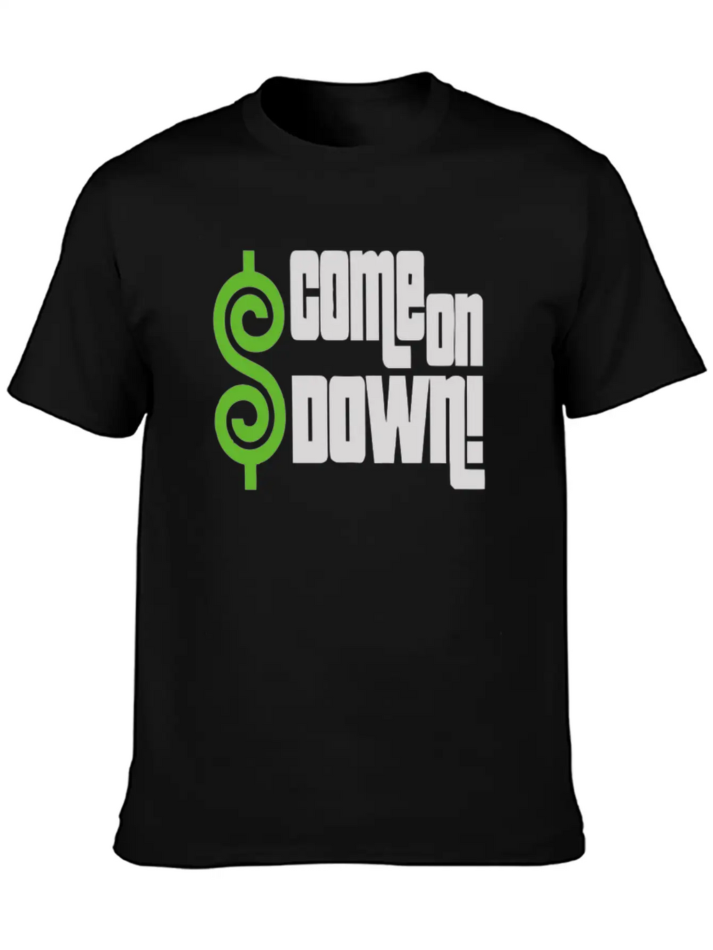 Come ON DOWN Unisex Casual T-Shirt – Clean Design For Daily Comfort