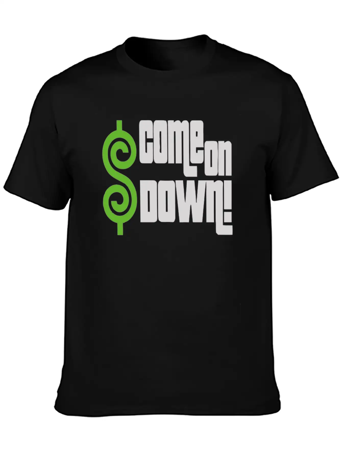 Come ON DOWN Unisex Casual T-Shirt – Clean Design For Daily Comfort
