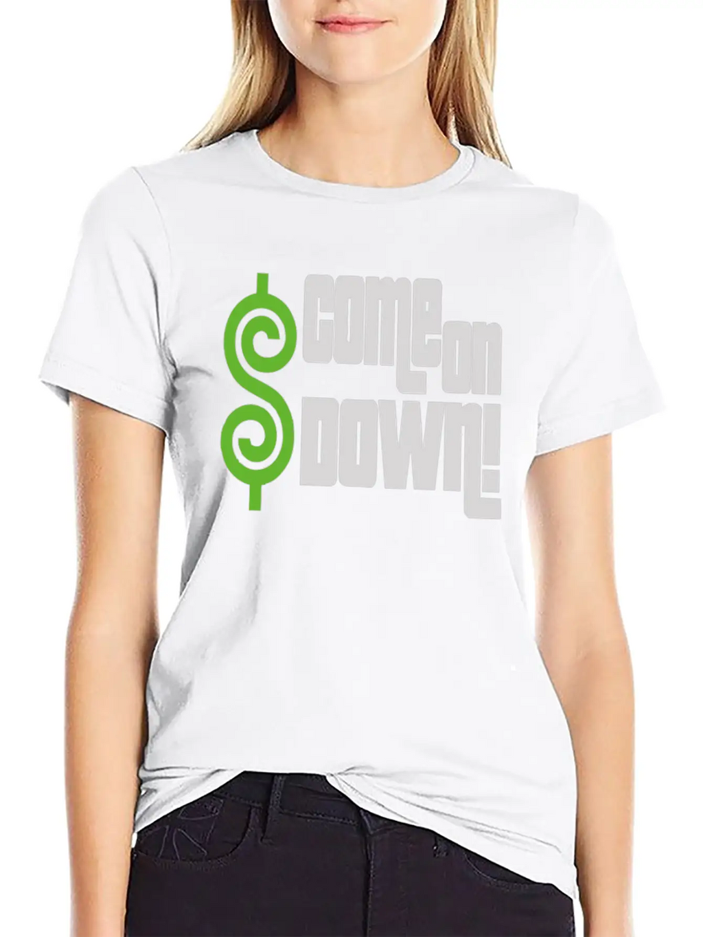 Come ON DOWN Unisex Casual T-Shirt – Clean Design For Daily Comfort