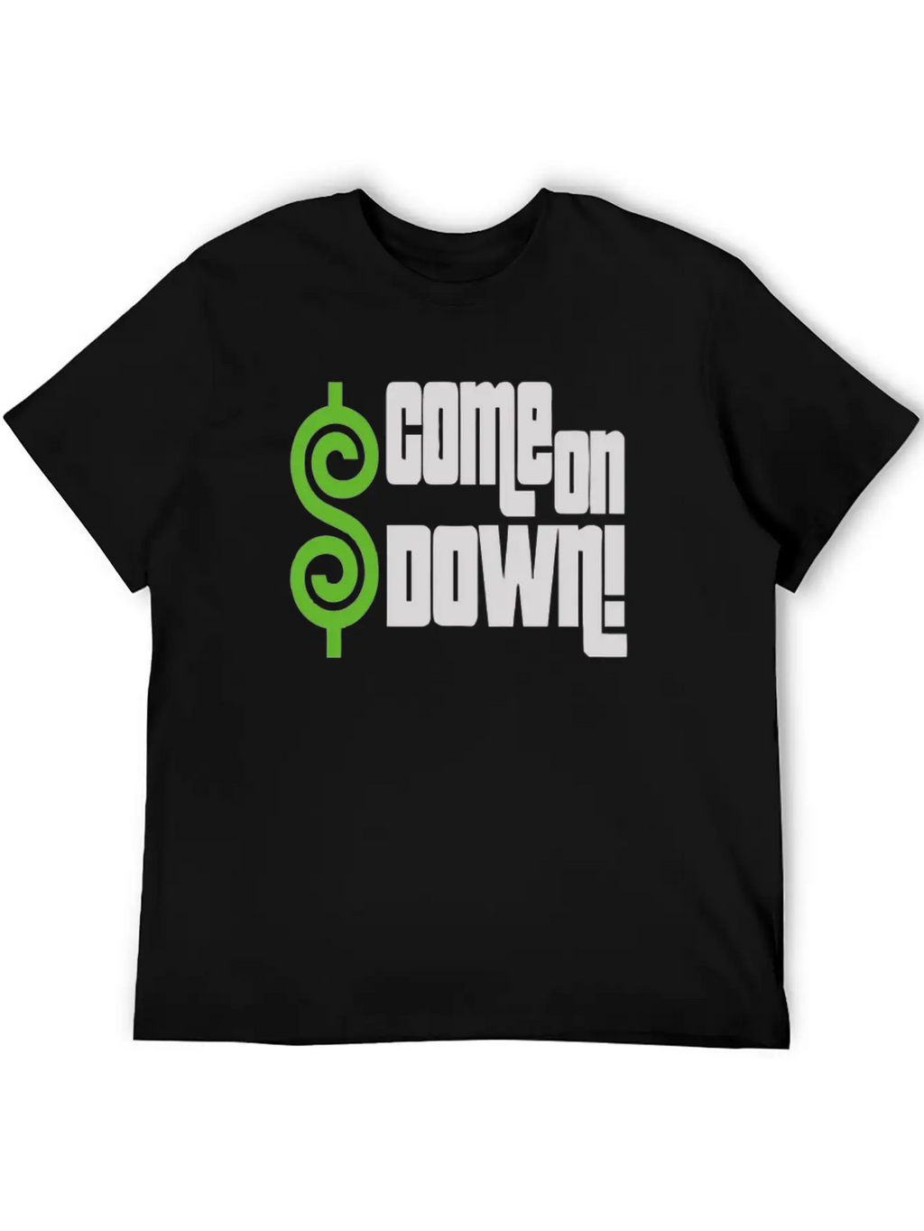Come ON DOWN Unisex Casual T-Shirt – Clean Design For Daily Comfort