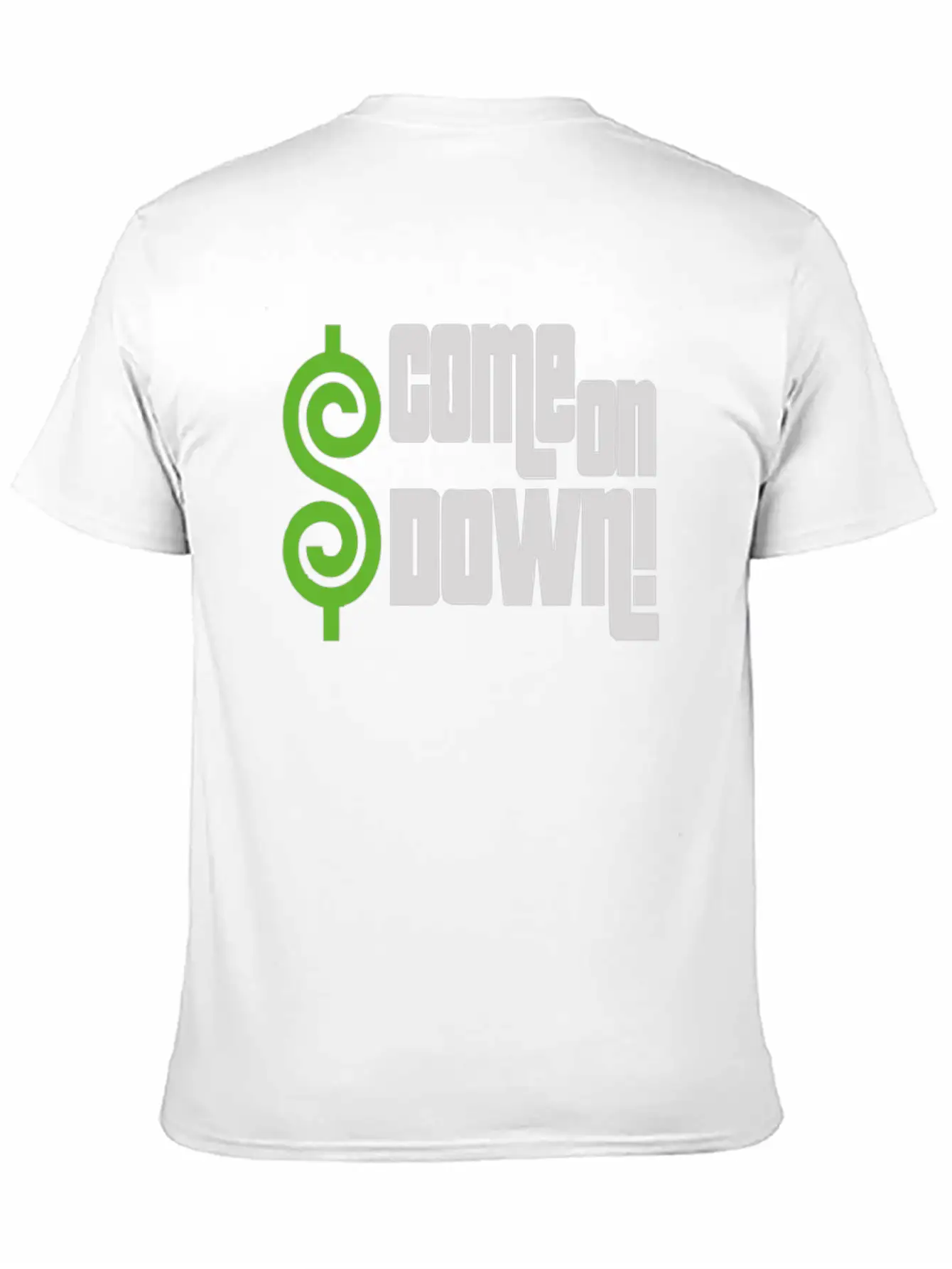 Come ON DOWN Unisex Casual T-Shirt – Clean Design For Daily Comfort