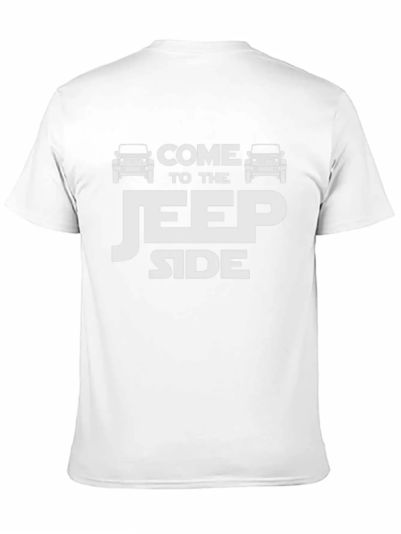 Come To The Jeep Side Basic Graphic T-Shirt – Daily Comfort In Soft Cotton