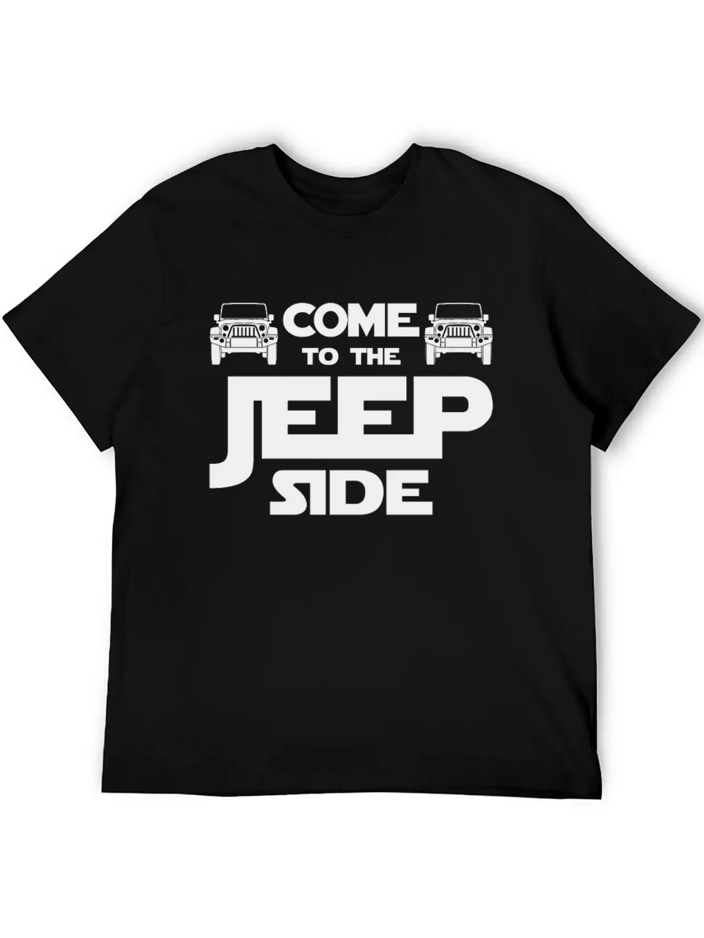 Come To The Jeep Side Basic Graphic T-Shirt – Daily Comfort In Soft Cotton
