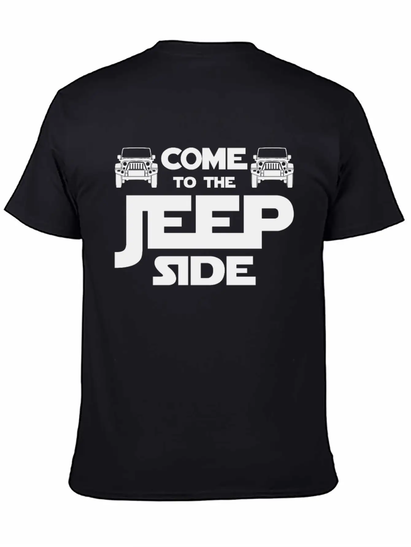 Come To The Jeep Side Basic Graphic T-Shirt – Daily Comfort In Soft Cotton